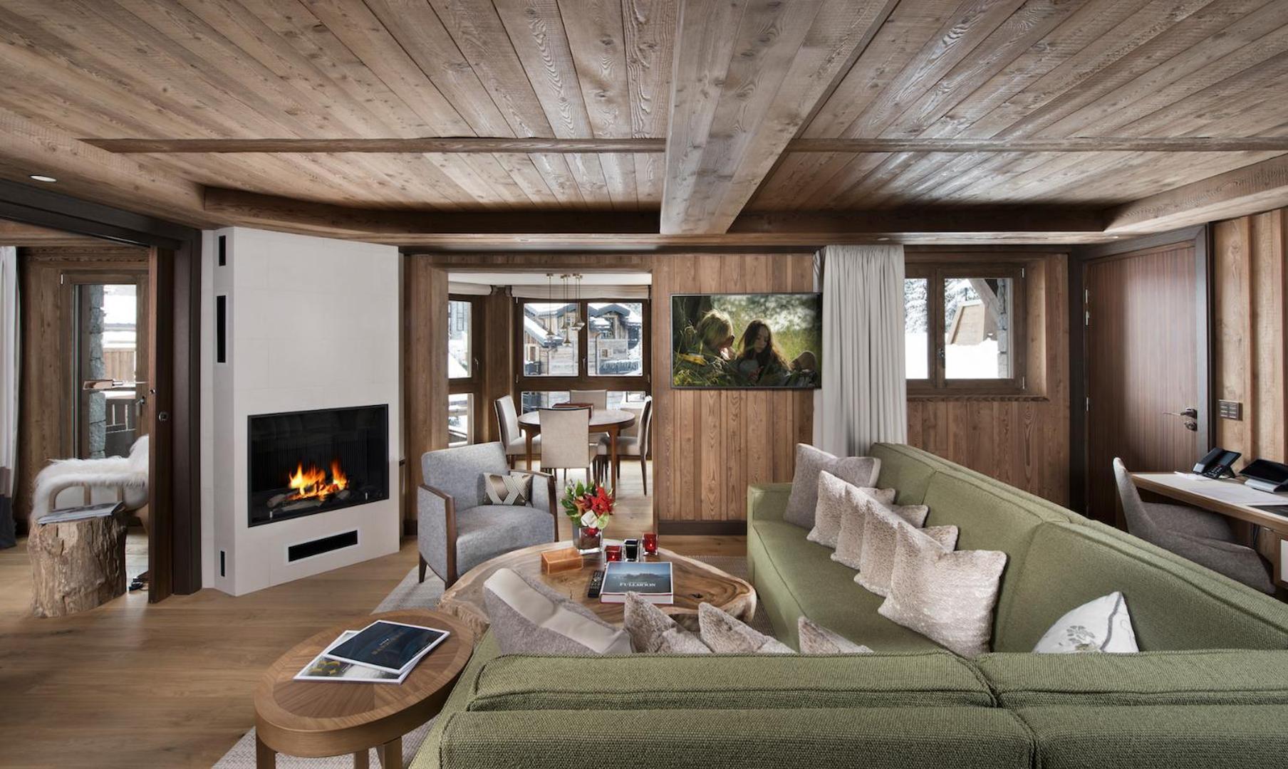 Hotel Barriere Les Neiges Courchevel Exterior foto