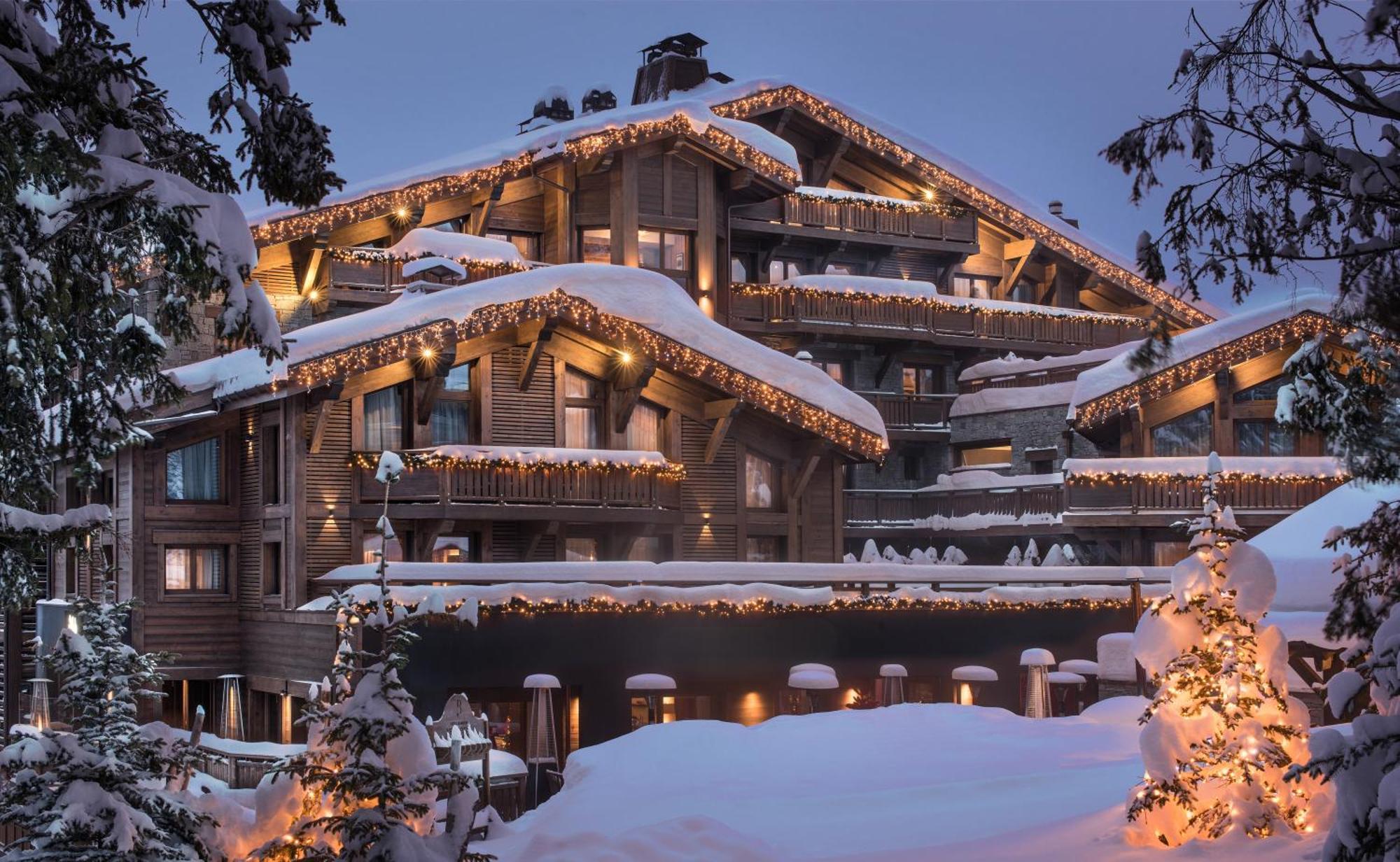 Hotel Barriere Les Neiges Courchevel Exterior foto