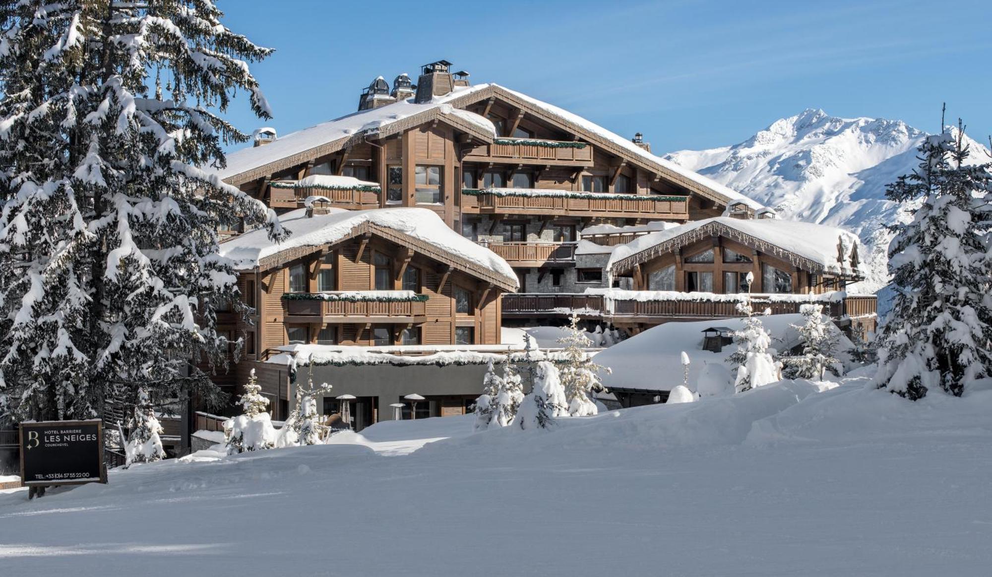 Hotel Barriere Les Neiges Courchevel Exterior foto