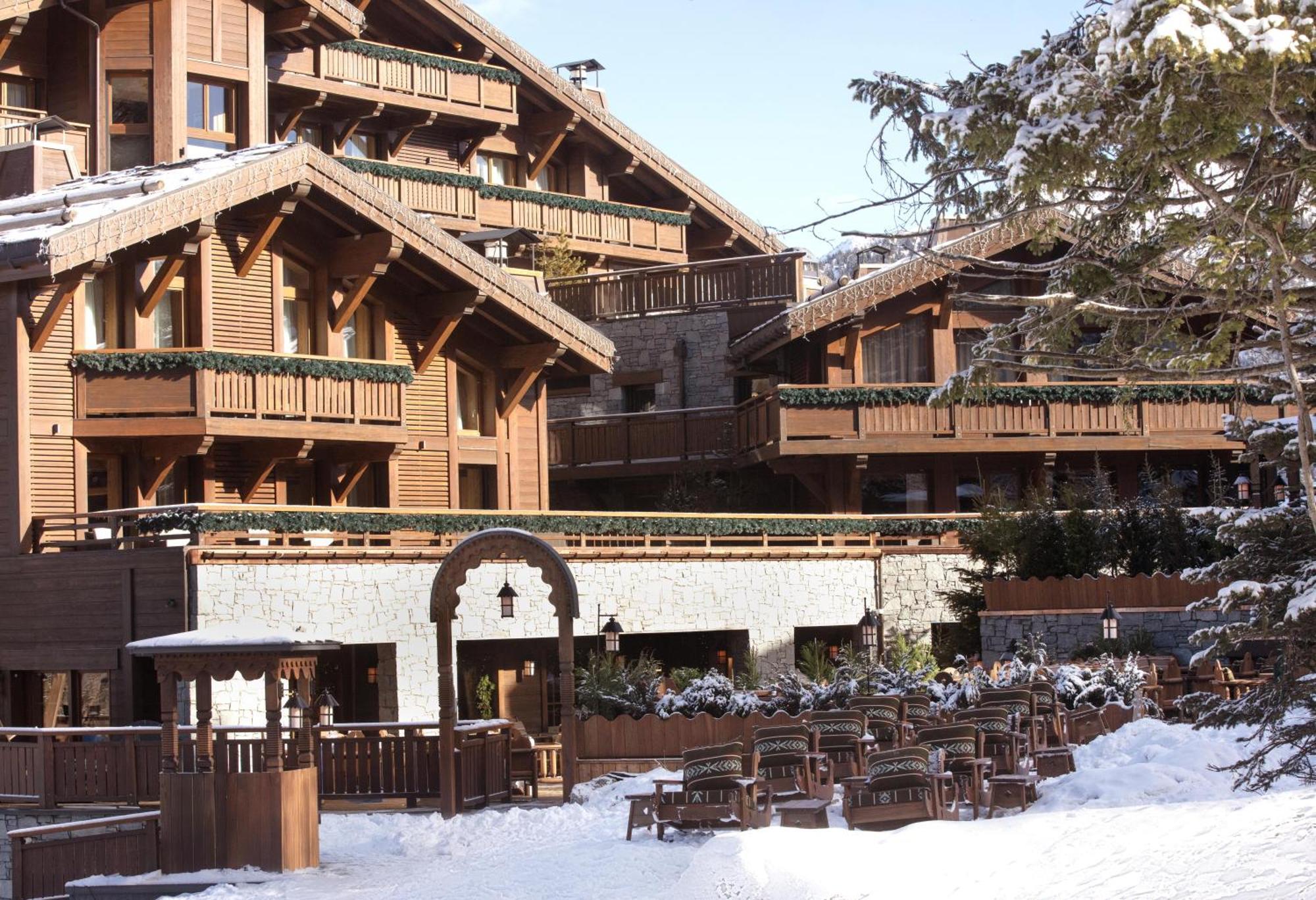 Hotel Barriere Les Neiges Courchevel Exterior foto