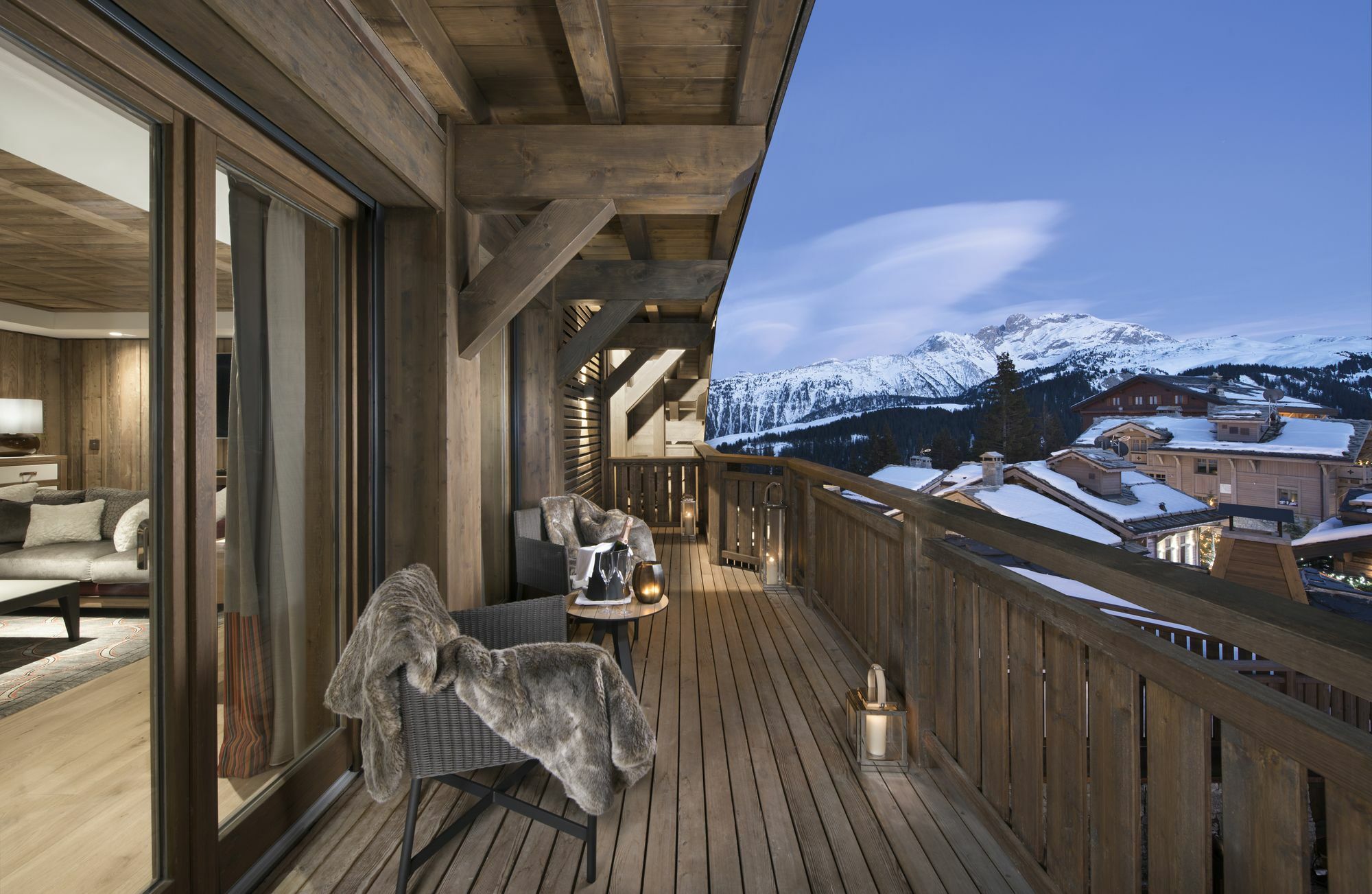 Hotel Barriere Les Neiges Courchevel Exterior foto