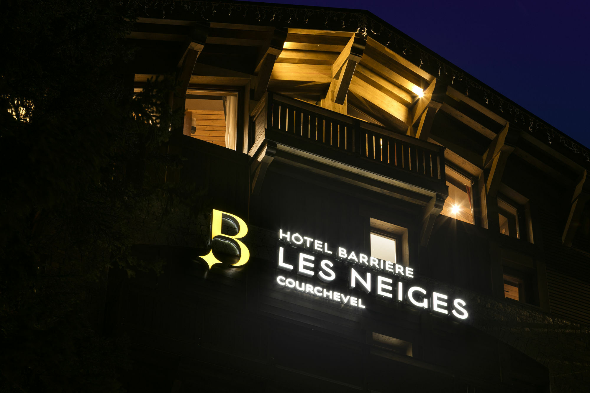 Hotel Barriere Les Neiges Courchevel Exterior foto
