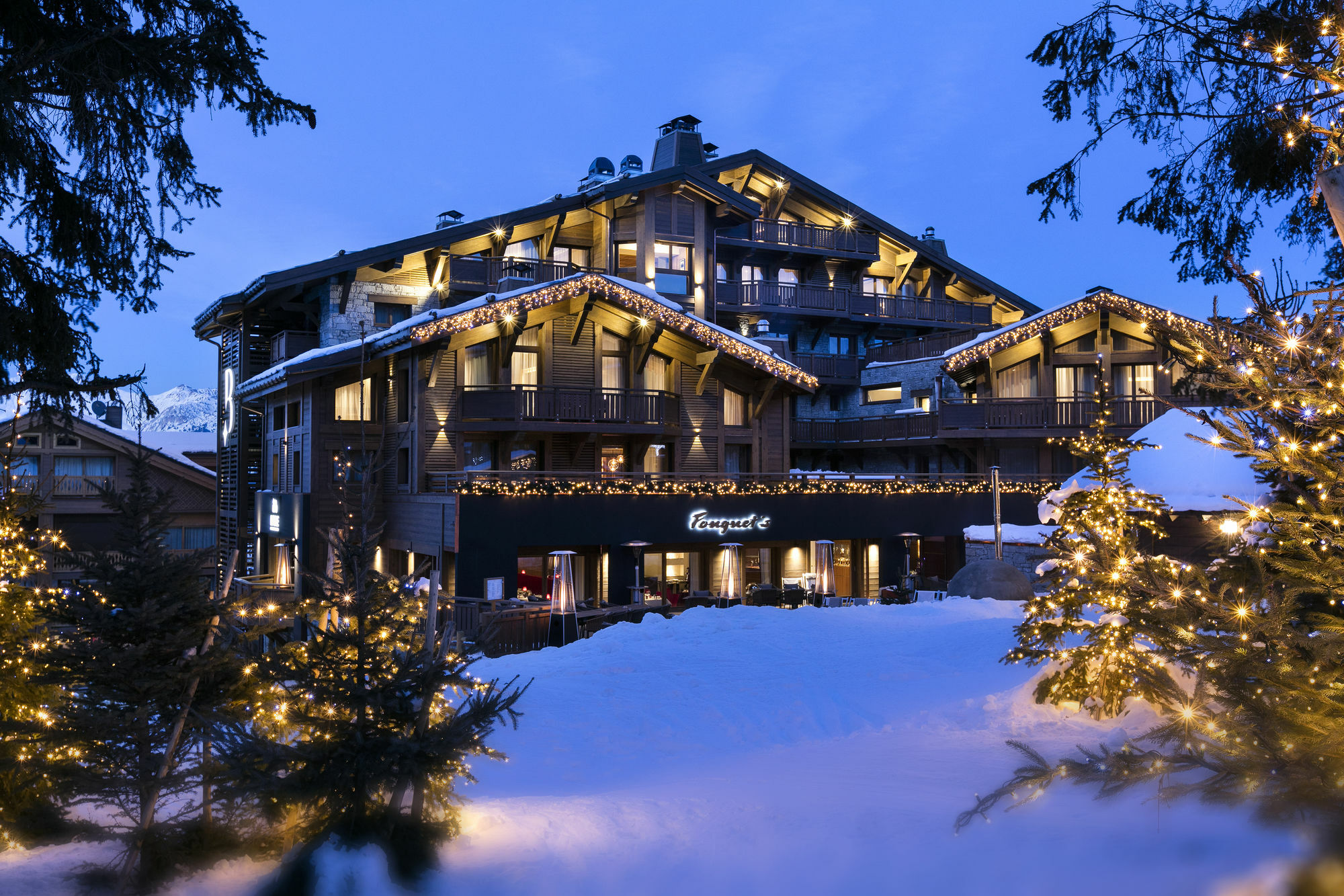 Hotel Barriere Les Neiges Courchevel Exterior foto